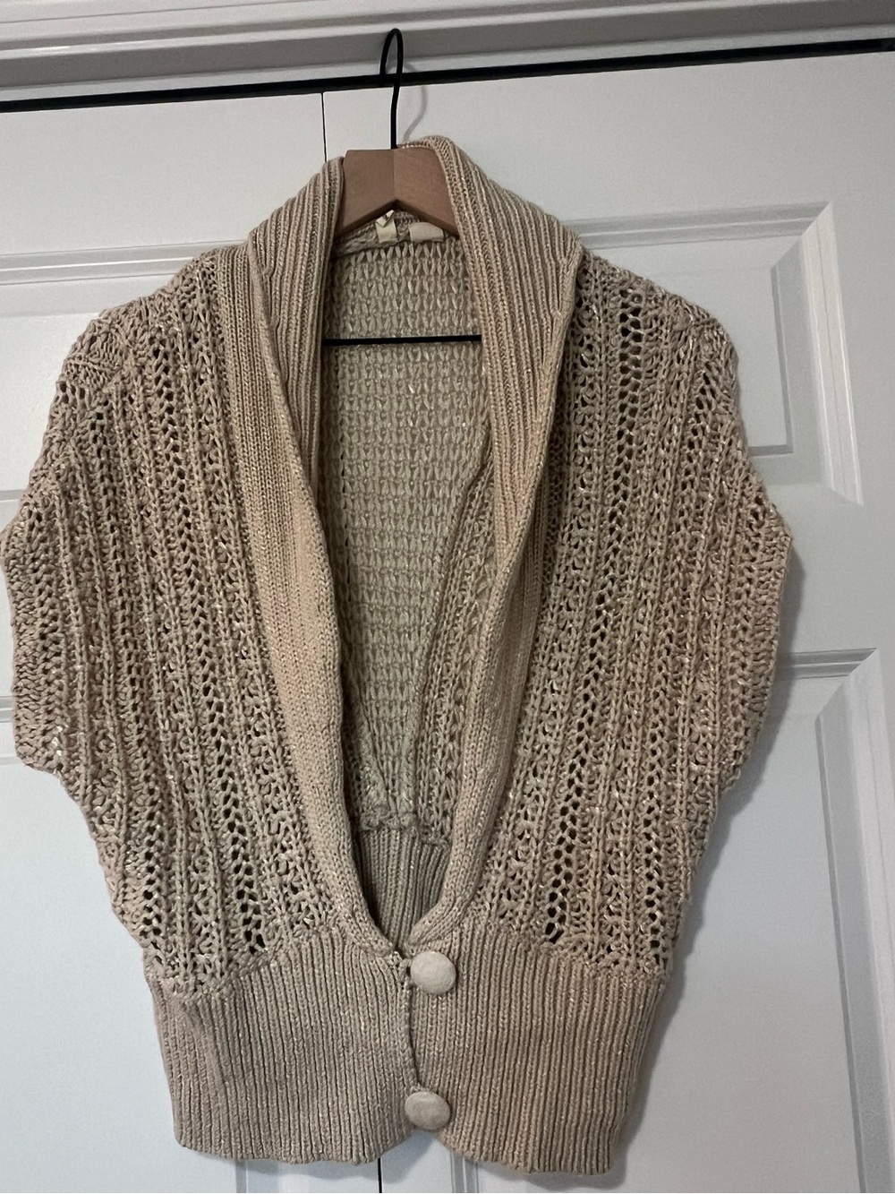 Moth sweater from Anthropologie-Oatmeal/Cream Color